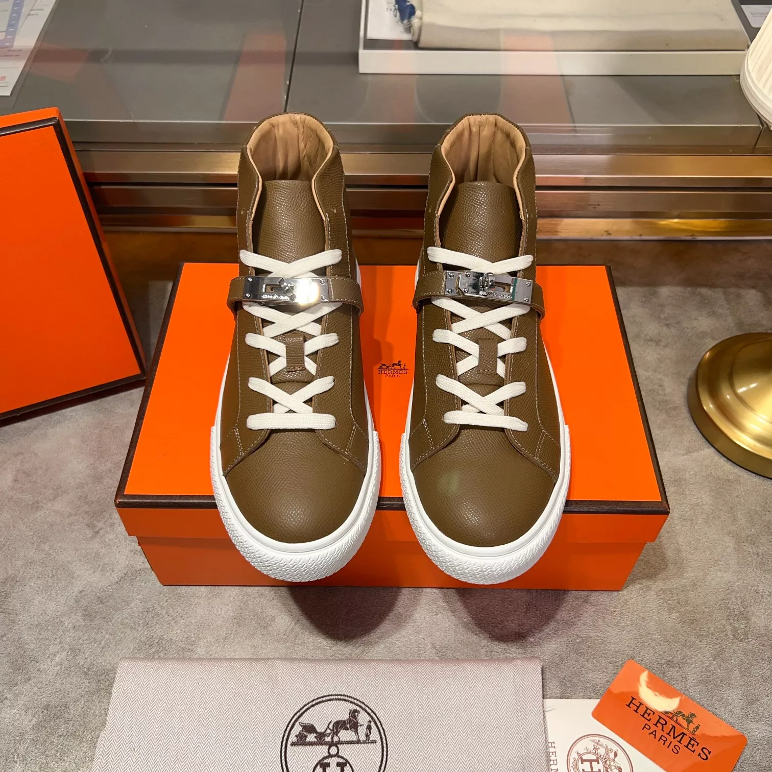 hermes high tops chaussures pour homme s_12b2aa32